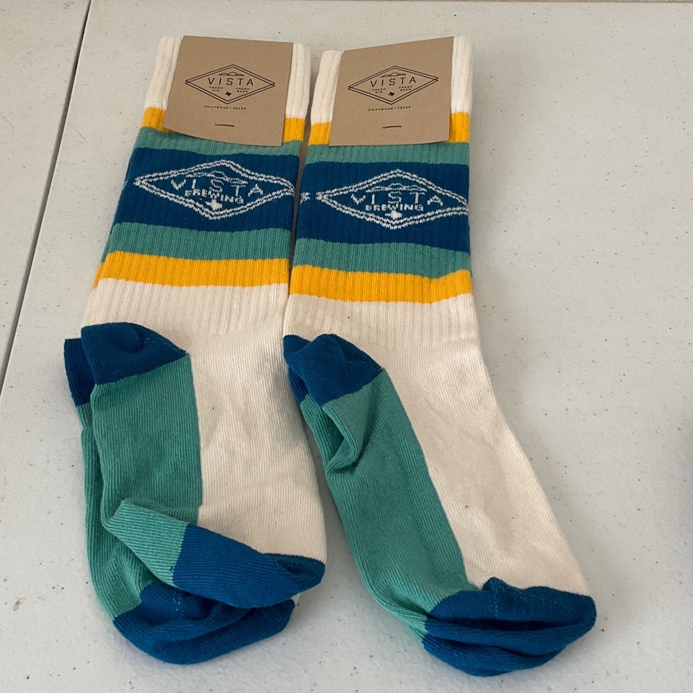 Vista Brewing Club Crew Socks